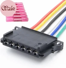 6 Wires Tail Lights Taillight Connector Wiring Harness Pigtail Plug for Mercedes