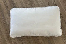 Lovesac Sactional Coastal White Brushed Weave Standard Back Pillow Cover 35 x 23