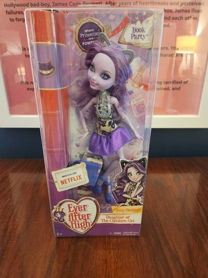 Ever After High Kitty Cheshire Book Party Doll 2015 Mattel Netflix