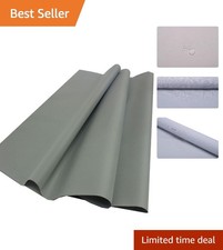 Versatile 600 Denier Marine Fabric - UV Protected Waterproof Canvas in Silver
