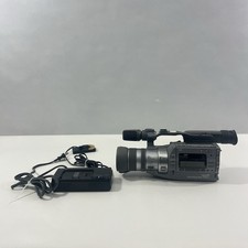 Sony Video Hi-8 Handycam PRO CCD-VX3 Camcorder w/AC Power Supply RCA Cable