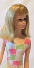 VTG FRANCIE 1966 Blonde Bend Leg #1130 Doll in Original Swimsuit