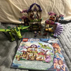 Lego The Secret Market Place 41176 Elves 100% Complete with Instructions no Box
