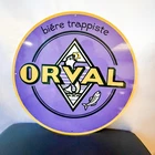 Orval Trappist Beer – Vintage Brewery Heavy Metal Sign – 50 cm (19.7”)