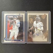 🎮MA 2025 TOPPS CHROME FOOTBALL RC CAM WARD LOT2