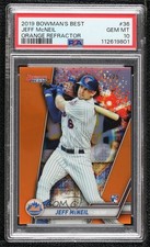 2019 Bowman's Best Orange Refractor 19/25 Jeff McNeil #36 PSA 10 GEM MT ez6