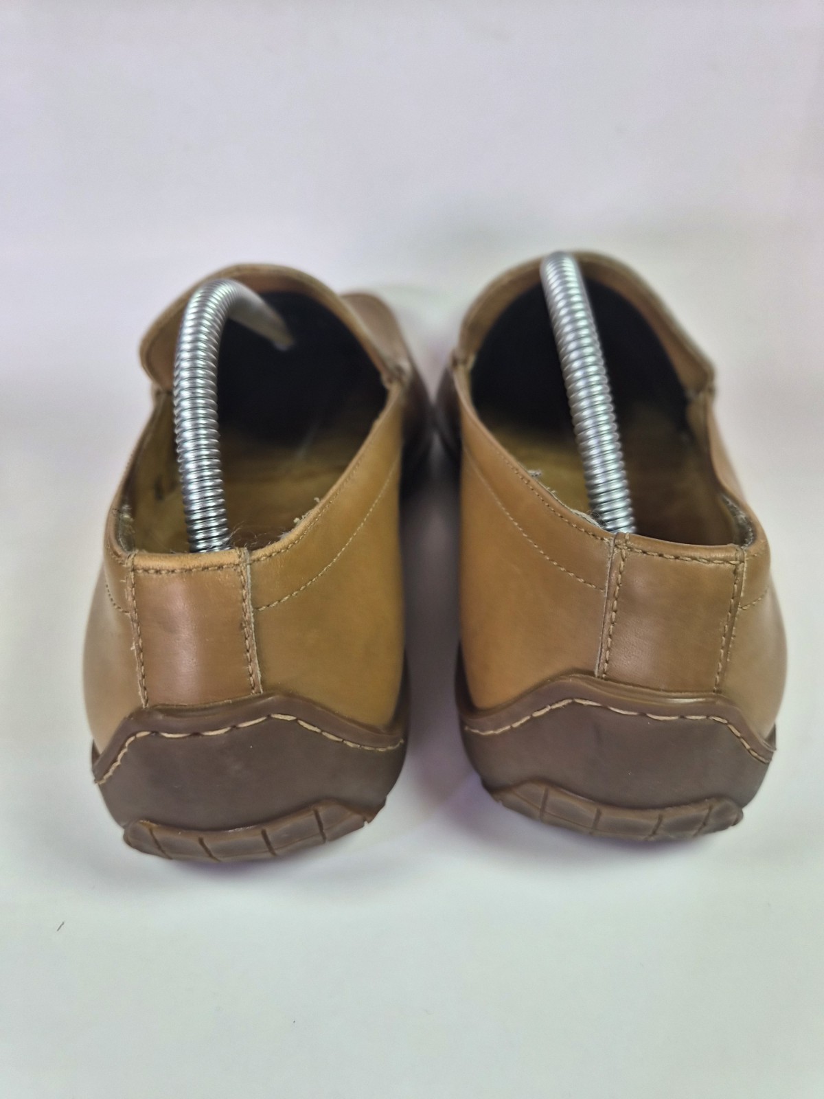 Coach Corwin Men’s Leather Shoes Size 10.5 Brown Slip-On Made in Italy thumbnail 5