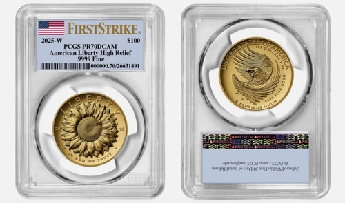 2025 W Gold American Liberty $100 PCGS PR70DCAM First Strike W/OGP