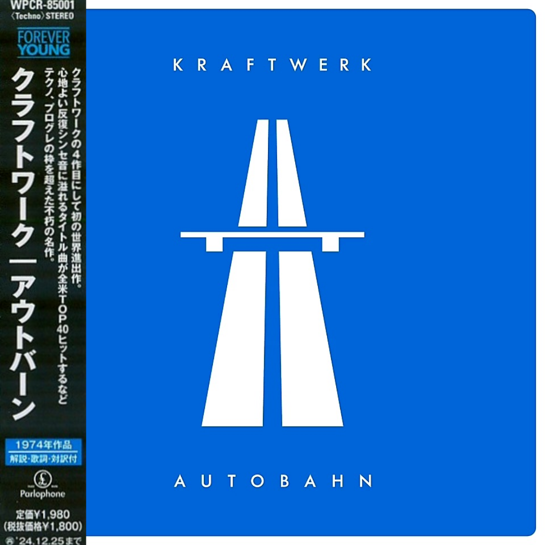 Kraftwerk: Autobahn CD - Remastered Japanese CD Album with Obi Strip & Booklet