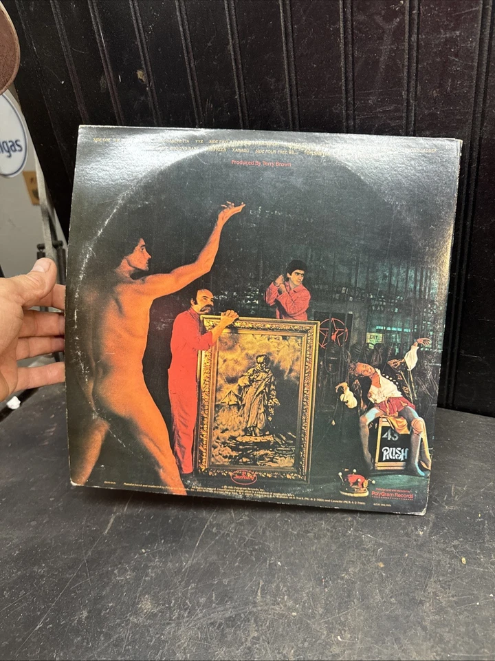 Rush Exit Stage Left 1981 SRM-2-7001 Vinyl Double LP VG Free Shipping Foto 3 de 4