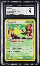 CGC 9 MINT Victreebel 13/92 EX Legend Maker Reverse Holo Stamped Pokemon Card on eBay