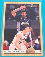 1993  Classic Draft Picks  RC Flashback #105 Alonzo Mourning  Basketball Card D6