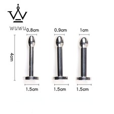Men Stainless Steel Hollow Penis Dilator Sounding Metal Urethral Stretching Plug