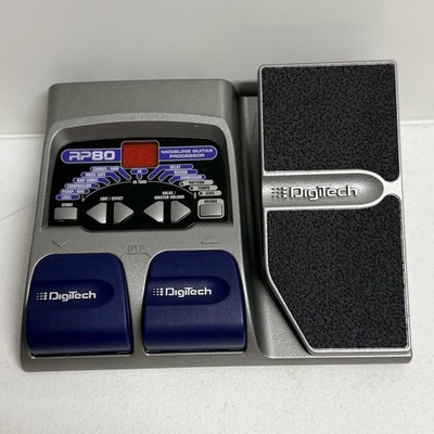 DigiTech RP80 Multi Effects Pedal Modeling Guitar Processor