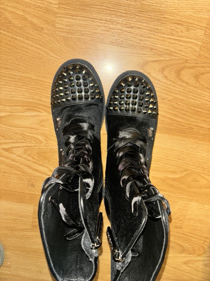 Blackcraft культовый плющ ботинки размер 5 цветочный шипами редкая Gothic Killstar Dollskill - Изображение 4 из 4