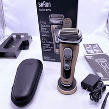 Braun Series 9 Pro 9419s Electric Shaver for Men Wet Dry With Pro Lift Trimmer
