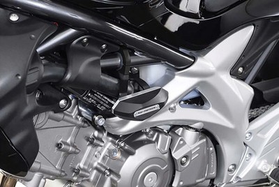 STP.05.590.10000/B FRAME SLIDER SET FÜR SUZUKI SV 650 X ABS CAFE RACER 2021