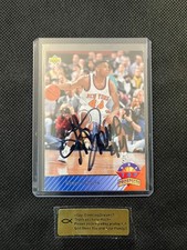 HUBERT DAVIS - AUTOGRAPHED ROOKIE card, signed in person at NETS!. rookie card picture