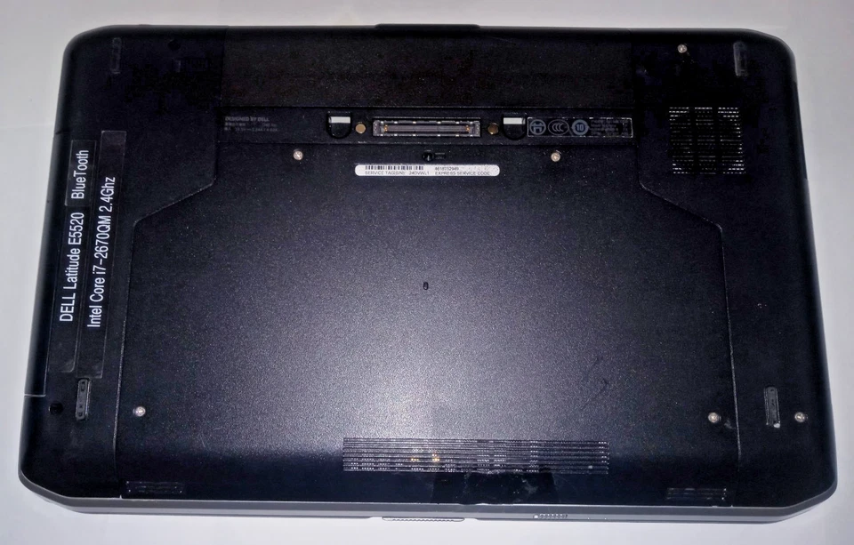 Portátil Dell Latitude E5520, 15,6", W11Pro, i7-2670QM@2,4 GHz, SSD de 12 GB 512 GB, Wi-Fi, Bt Foto 4 de 4