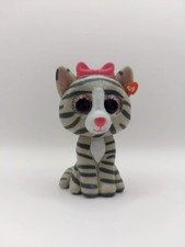 Ty beanie mini boo Kiki the grey tabby cat series 1 blind box handpainted figure