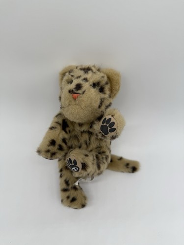 2008 WowWee 11" Animated Leopard Cheetah Plush Makes Sounds