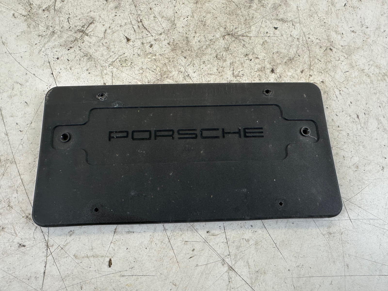 Porsche Boxster License Plate Bracket 986 97-04 OEM 996.701.107.00