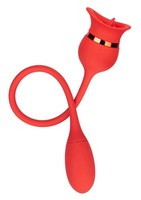 Calexotics French Kiss Casanova Red Wasserdicht Vibratoren Silikon, Abs Rot