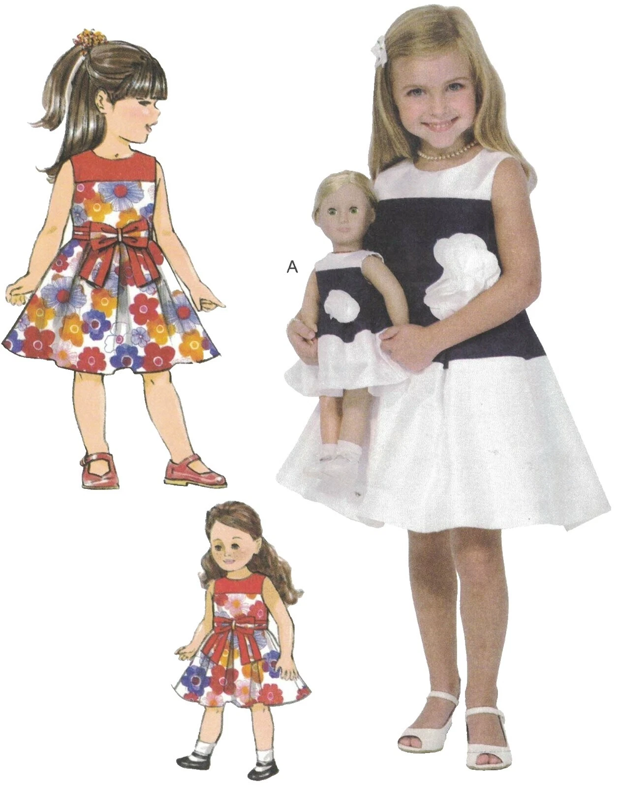 Выкройки для шитья кукольной одежды