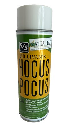 Sullivan Supply HOCUS POCUS ADHESIVE REMOVER 17 oz Safe Removal of Show Day