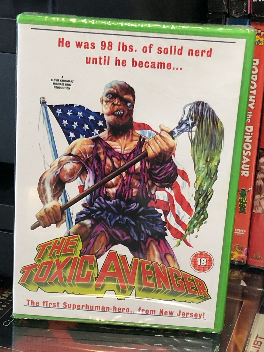 北米版　DVD 「 THE TOXIC AVENGER 」 The Toxic Avenger (DVD) The First Superhuman-Hero 88 FILMS