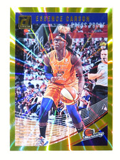 2019 Donruss Basketball WNBA Essence Carson Gold Laser Card Mercury 7/10 SSP!
