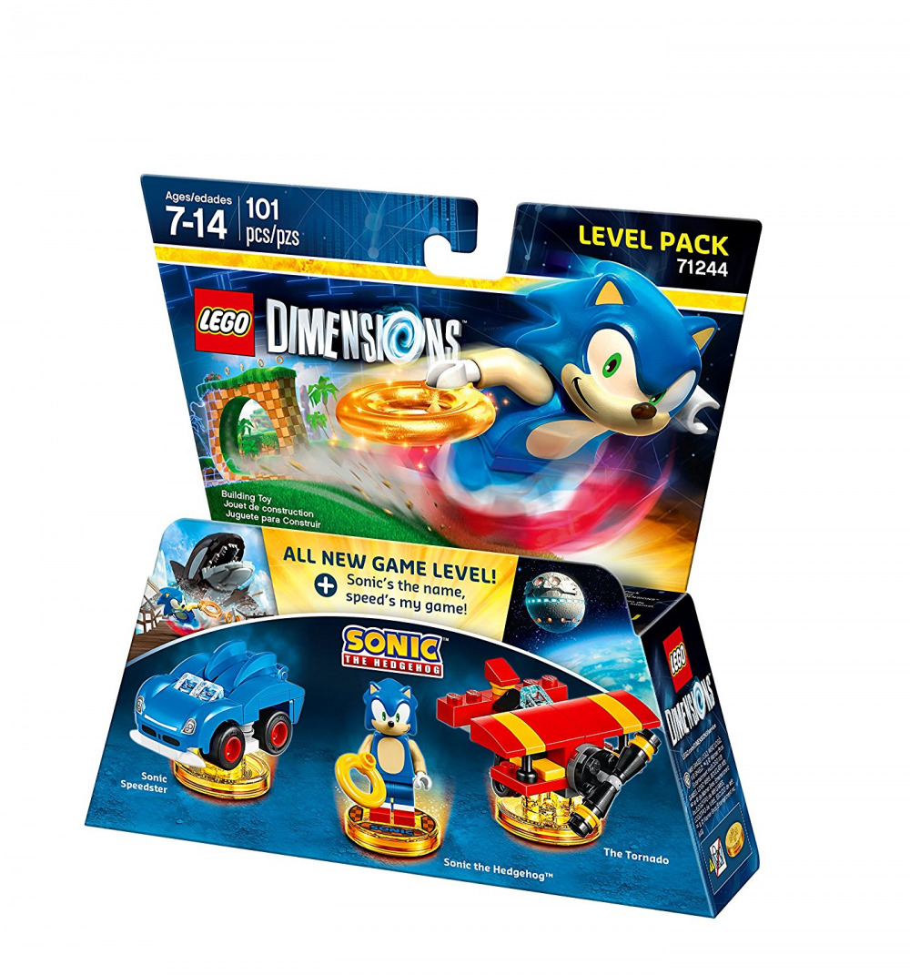 Sonic The Hedgehog Level Pack Lego Dimensions New 883929529605