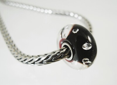 Trollbeads Glas Beads 925 Silber Diamanten Schmuck TGB022