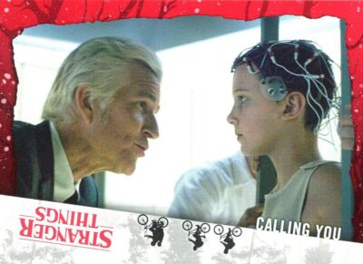Stranger Things Upside Down Red [50] Base Card #2 Calling You