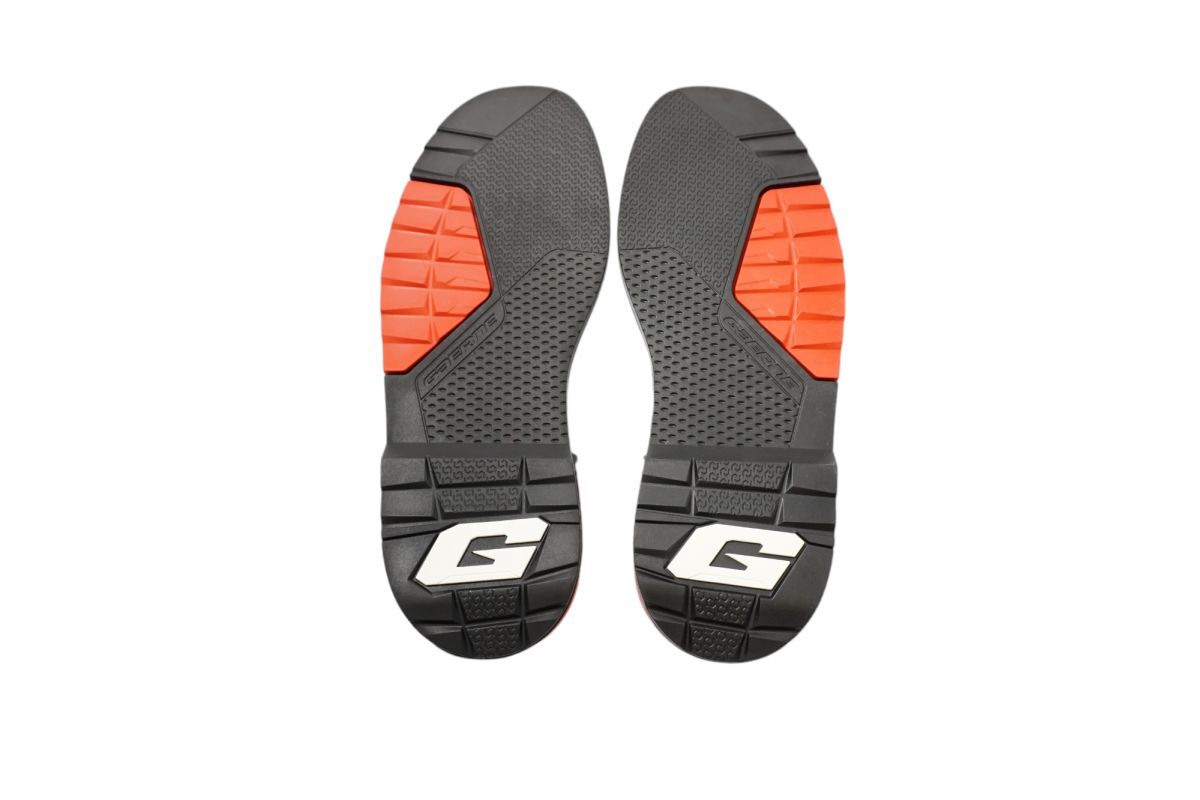 Semelles de remplacement noires et rouges pour bottes de moto SG-22 taille 47