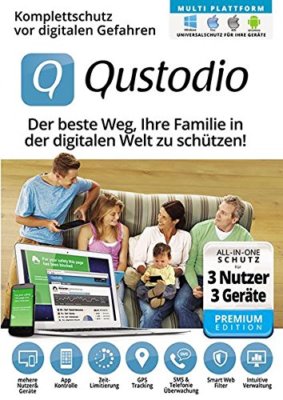 Qustodio Premium Edition (PC+Mac) NEU OVP