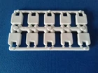 Playmobil Western @ 10 White U Fittings for Home Boxes: 6410/6462/6279/3770