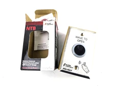 Alarm Controls Single Gang Battery Powered No Touch Request Exit Switch NTB-1