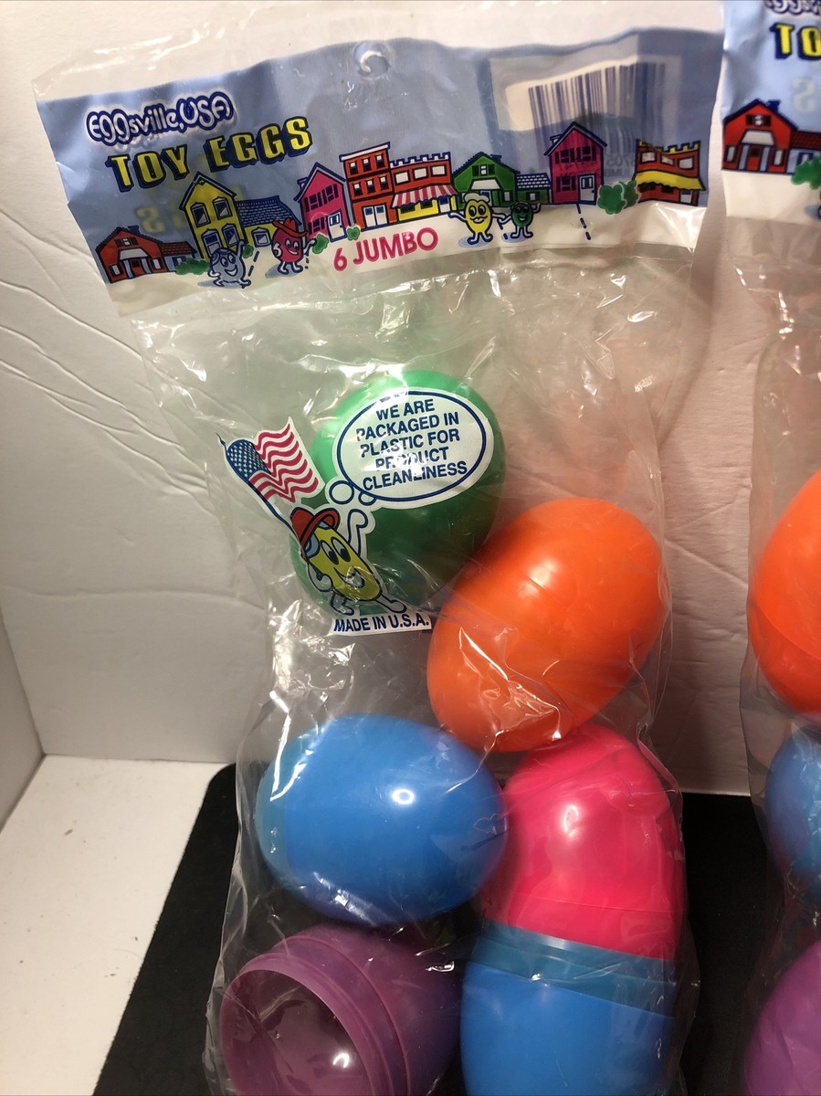 Vintage NOS Eggsville USA Easter Eggs (Lot Packs See Info)