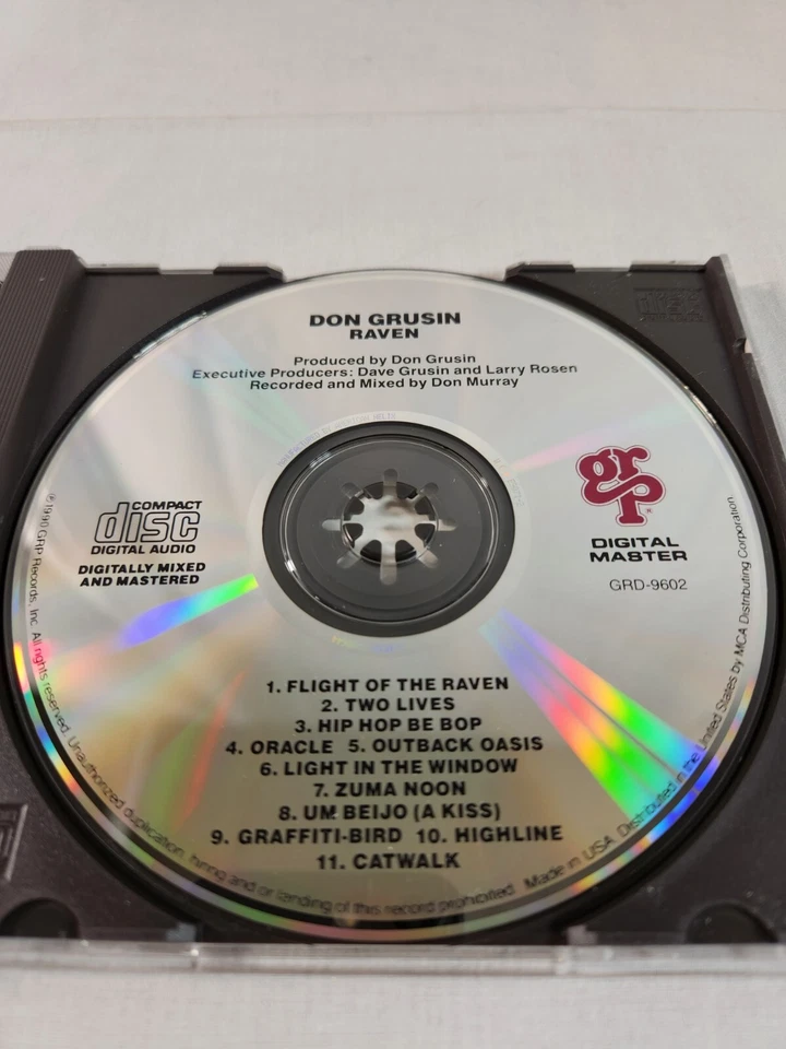Don Grusin 3 CD LOT - Raven, Native Land, Zephyr - Smooth Fusion Funk Jazz NM - Image 4 of 4