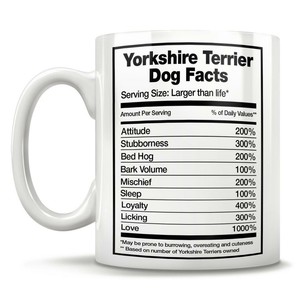 yorkie mom mug