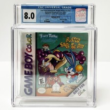 Tiny Toon Adv. Buster Saves the Day Nintendo Gameboy Color New Sealed CGC 8.0/A+