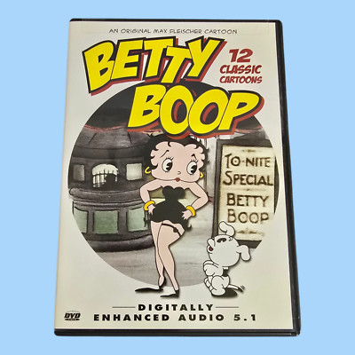 Betty Boop 12 Classic Cartoons (DVD, 85 minutes)