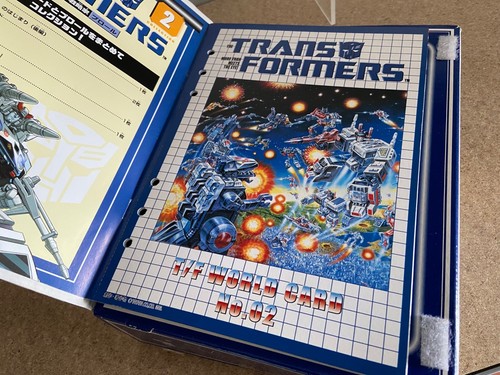 Transformers G1 2002 Jazz MIB book collection 01 reissue takara - Picture 15 of 16
