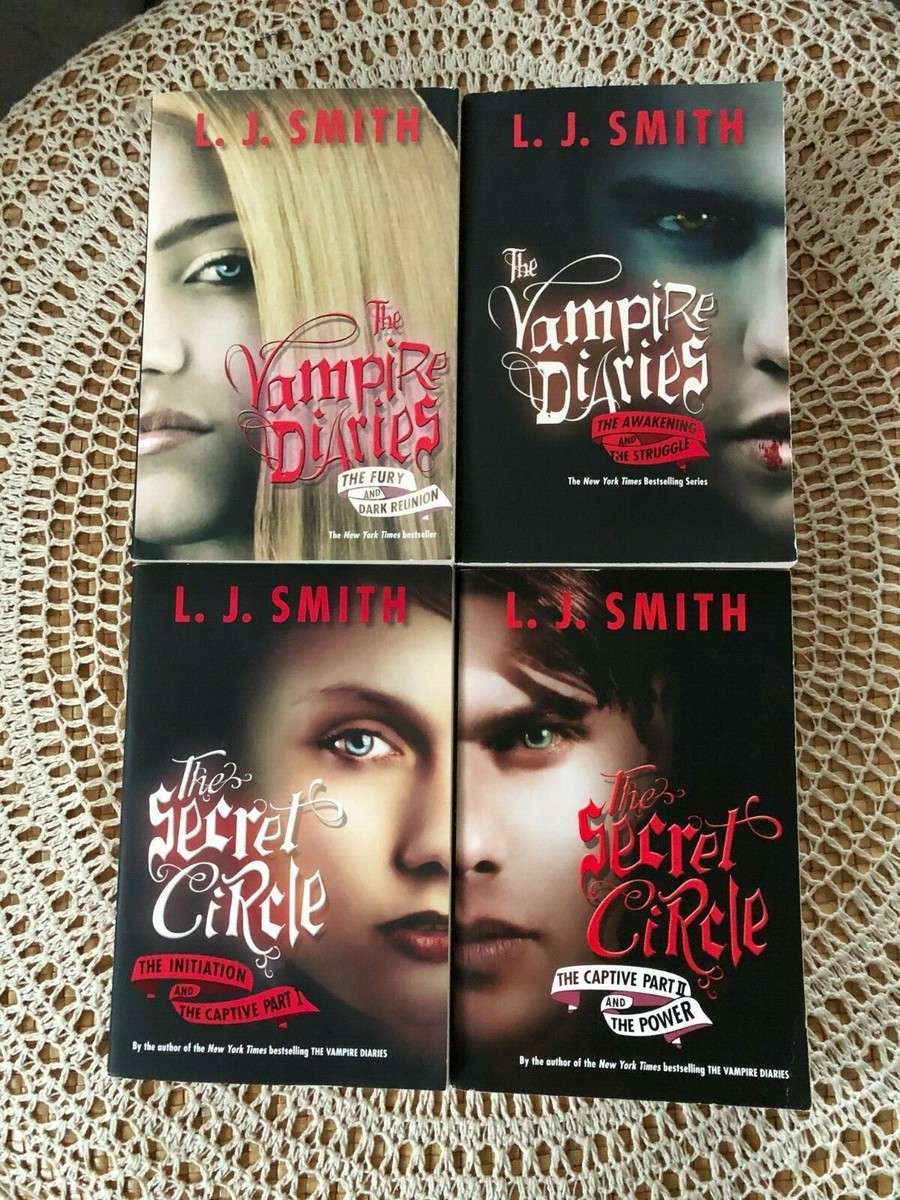 THE VAMPIRE DIARIES SERIES SMITH, FURY,AWAKENING,INITIATION CAPTIVE  PB