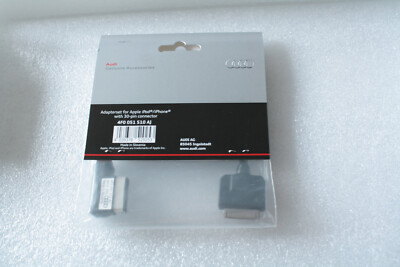 AUDI VAG OEM Adapter 4F0051510AJ mit Authentificationchip MMI 3G RMC iPhone iPod