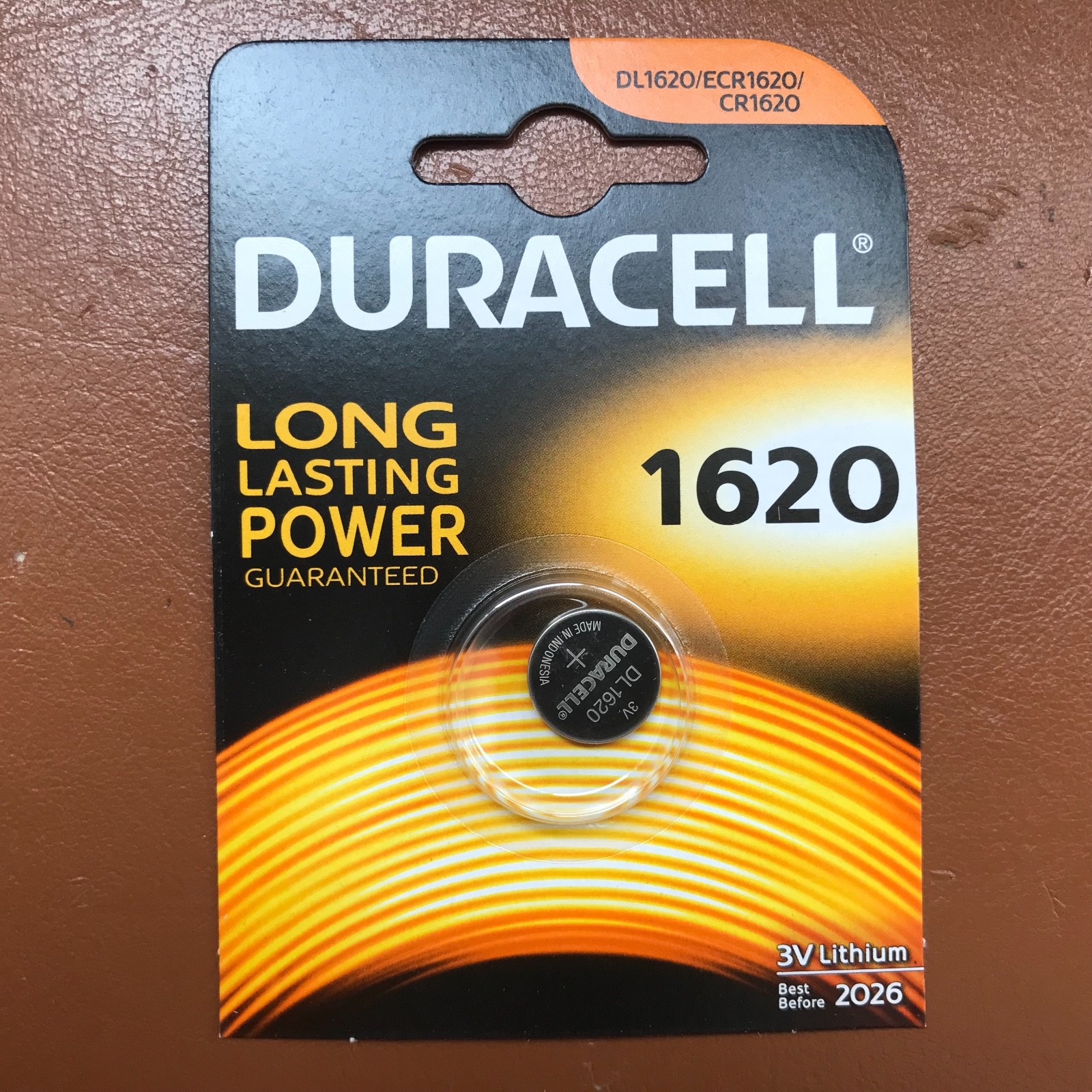 Dl1620 2 Duracell CR1620 Coin Cell Battery 3V Lithium DL1620 1620 BR1620 ...