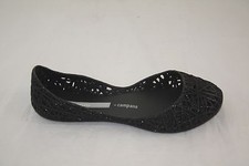 NEW KIDS 31273 MELISSA CAMPANA ZIG ZAG III SP 50714 BLACK GLITTER FLAT MSRP 60