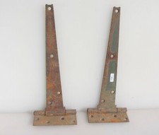 "Cerniere per porte in ferro antiche cinghie per cerniere cinghie cancello garage cinghia vintage 13,5"