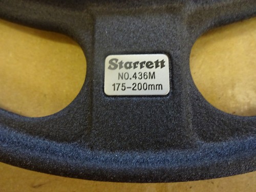 Punte in carburo micrometriche Starrett 175-200 mm, con custodia, come nuove! - Foto 3 di 8